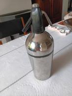 Bouteille de siphone à soda vintage., Comme neuf, Moins de 50 cm, Enlèvement ou Envoi, Métal