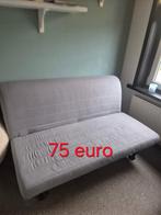 Zetelbed ikea Nyhamn, Huis en Inrichting, Slaapkamer | Slaapbanken, Ophalen, Zo goed als nieuw, Twijfelaar, Grijs