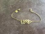 Armband twice as nice, Handtassen en Accessoires, Ophalen of Verzenden, Zo goed als nieuw, Goud
