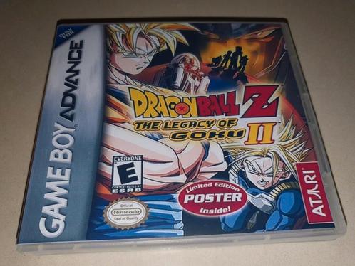 DBZ The Legacy of Goku II Game Boy Advance GBA Game Case, Consoles de jeu & Jeux vidéo, Jeux | Nintendo Game Boy, Comme neuf, Envoi
