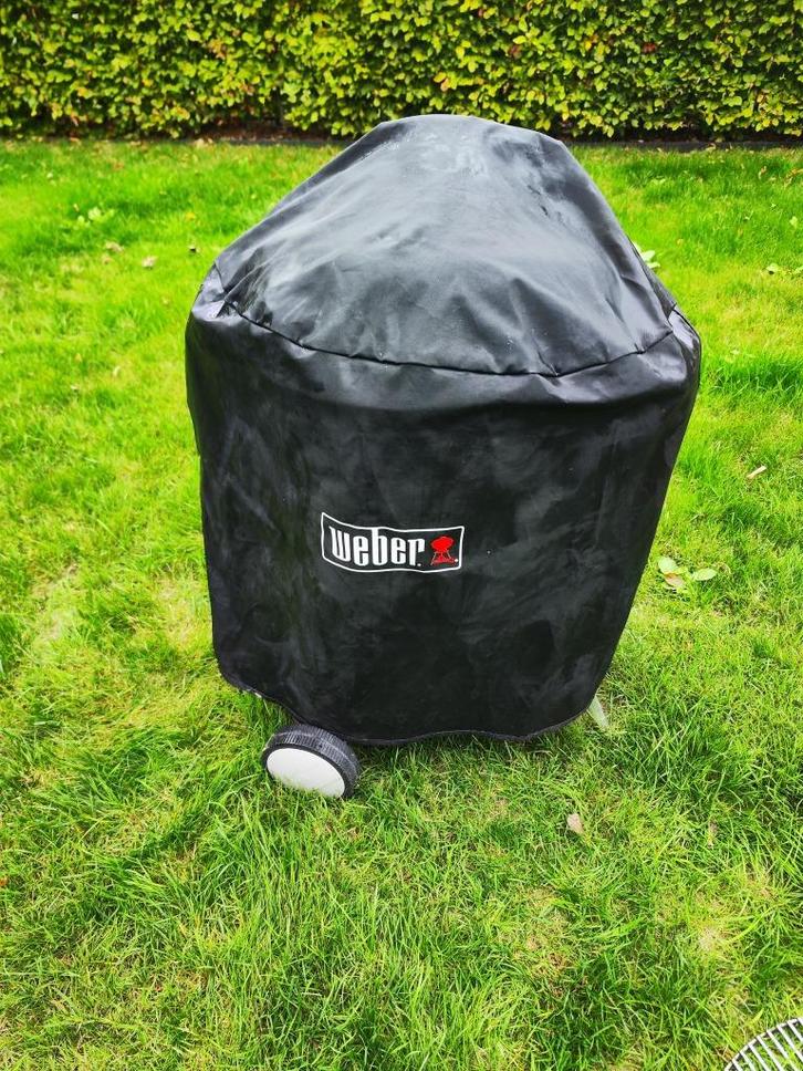 BBQ Weber 47cm One touch premium + hoes, Tuin en Terras, Houtskoolbarbecues, Gebruikt, Ophalen
