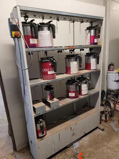 verf  URKI-SYSTEM, Doe-het-zelf en Bouw, Verf, Beits en Lak, Gebruikt, Verf, 20 liter of meer, Overige kleuren, Ophalen of Verzenden