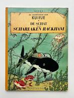 Kuifje - De schat van Scharlaken Rackham - SC 1e druk 1961, Boeken, Gelezen, Eén stripboek, Ophalen of Verzenden, Hergé