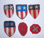 Originele WW2 US Amy kentekens , crest graad 1940 - 1945, Verzamelen, Ophalen of Verzenden, Landmacht, Embleem of Badge