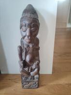 Figurine sculpture bois africain, Antiquités & Art, Enlèvement