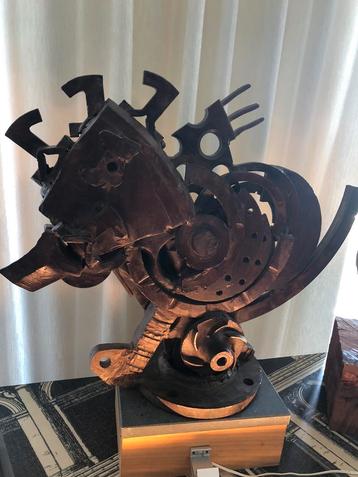 Beeld in brons Paul Vanhoeydonck 1960, Antiek en Kunst, Kunst | Beelden en Houtsnijwerken, Ophalen