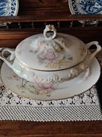 Limoges rehausse main porselein, Ophalen