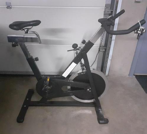 Hometrainer spinningfiets, Sport en Fitness, Fitnessapparatuur, Gebruikt, Hometrainer, Metaal, Ophalen