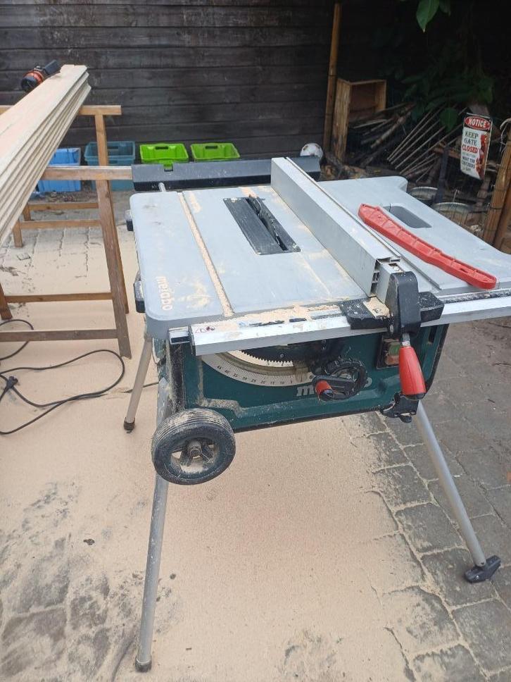 tafelzaag, Doe-het-zelf en Bouw, Gereedschap | Zaagmachines, Gebruikt, Cirkelzaag, 1200 watt of meer, 70 mm of meer, Ophalen