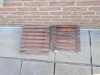 plantentrolley meranti hout = weersbestendig hout 30cm, Gebruikt, Minder dan 60 cm, Vierkant, Ophalen of Verzenden