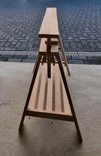 Houten schraag/ Tafelpoot, Ophalen, Tafelpoot, Zo goed als nieuw, Grenenhout