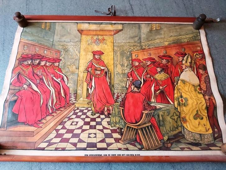 Brugge Gulden Vlies 1430 Vlaanderen Goede Stad Van Offel Zee, Collections, Rétro, Autres types, Envoi