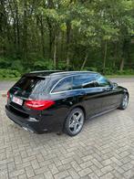 Mercedes C-klasse C180d - AMG Line - 1.6 - 204K - 85kW, Auto's, Stof, Zwart, 5 deurs, Particulier