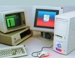GEZOCHT oude desktop pc, monitoren, tv's. telefoons, Computers en Software, Ophalen