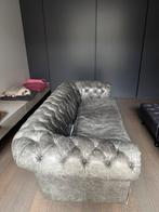 Chesterfield leder, Huis en Inrichting, Ophalen, Gebruikt, 100 tot 125 cm, Chesterfield
