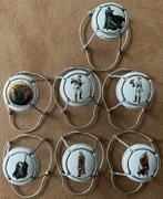 7 champagne capsules(rode ridder), Verzamelen, Ophalen of Verzenden