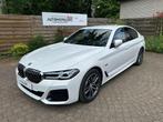 BMW 5 Serie 530 530e Hybride X Drive Garantie Bmw tot 11/202, Auto's, BMW, Automaat, Gebruikt, 4 cilinders, Wit