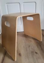 Multiplex gebogen hout krukje, Antiek en Kunst, Ophalen of Verzenden