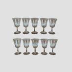 Luminarc set van 10 voetglazen, Antiek en Kunst, Ophalen