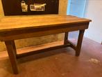 Vintage tafel/ oude werkbank massief hout, Ophalen