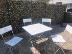 Tuintafel en stoelen, Tuin en Terras, Tuinsets en Loungesets, Ophalen, Gebruikt