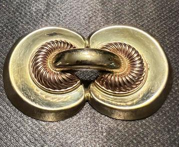Vintage Brooch STERLING gold plated stamped MONET beschikbaar voor biedingen