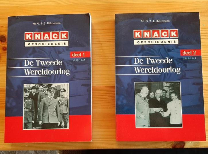 Boeken 2e wereldoorlog knack, geschiedenis, Boeken, Oorlog en Militair, Zo goed als nieuw, Algemeen, Tweede Wereldoorlog, Ophalen of Verzenden
