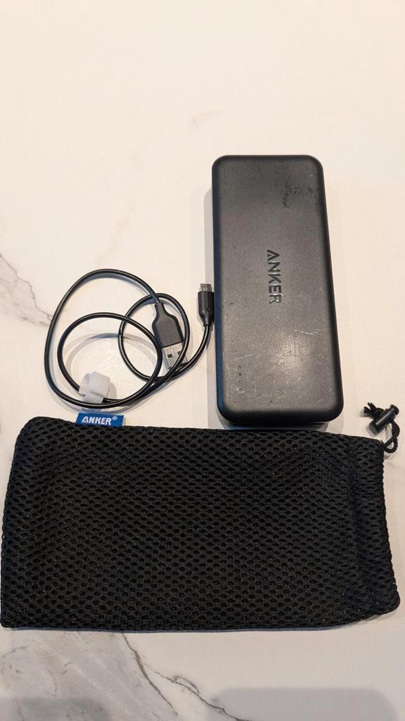 Anker PowerCore II 20.000mAh –Krachtige Powerbank -snellader, Telecommunicatie, Powerbanks, Zo goed als nieuw, Ophalen of Verzenden