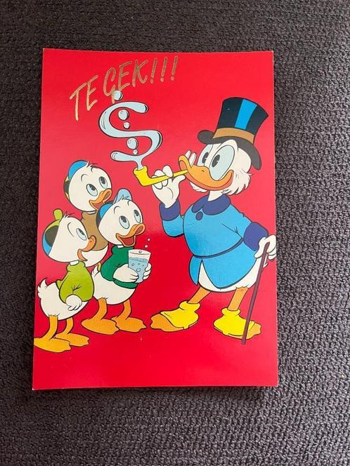 Postkaart Disney Donald Duck ', Verzamelen, Disney, Zo goed als nieuw, Plaatje of Poster, Donald Duck, Verzenden