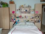 omkadering + kasten.Voor een bed van 160/200(niet inbeg), Ophalen, Gebruikt