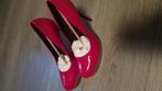 Gedragen Hakken, Kleding | Dames, Schoenen, Ophalen of Verzenden, Schoenen met hoge hakken, Gedragen, Rood