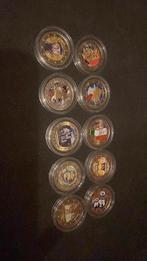 Lot van 10 verschillende gekleurde 2€munten (lot P), Ophalen of Verzenden