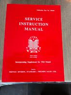 Triumph TR2 & TR 3 manual, Enlèvement