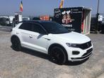 volkswagen t-roc r/line 15tsi 150pk 2021 full/option 24950e, Euro 6, 4 cilinders, Wit, Lederen bekleding