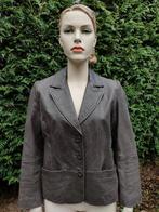 Leren Blazer Medium, Kleding | Dames, Jasjes, Kostuums en Pakken, Maat 38/40 (M), Bruin, Nieuw, Ophalen of Verzenden