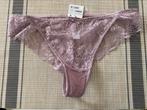 Parmaroze string maat M kant, Kleding | Dames, Ondergoed en Lingerie, Zeeman, Ophalen of Verzenden, Roze, String