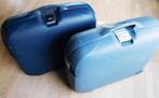 twee mooie grote blauwe samsonite - reiskoffers, Handtassen en Accessoires, Koffers, 45 tot 55 cm, Zo goed als nieuw, Slot, Ophalen