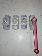 Hogedruk afsluitkranen, Doe-het-zelf en Bouw, Chauffageketels en Boilers, Ophalen, Nieuw