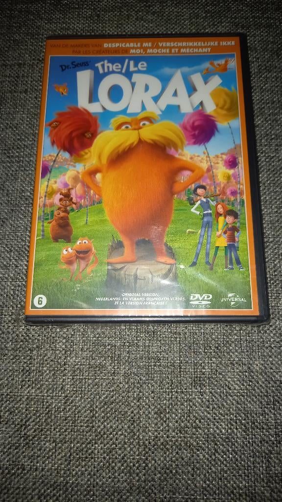 DVD Lorax — Nouveau, CD & DVD, DVD | Films d'animation & Dessins animés, Neuf, dans son emballage, Enlèvement ou Envoi