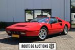 Ferrari 328 GTS 1986 | Route 66 auctions, Rouge, Achat, Entreprise, Cabriolet