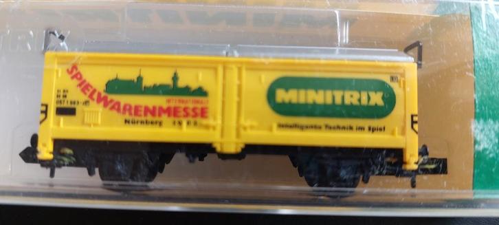NLK 0620 MINITRIX WAGONS 1/160, Hobby en Vrije tijd, Modeltreinen | N-Spoor, Zo goed als nieuw, Wagon, Gelijkstroom, Trix, Ophalen of Verzenden
