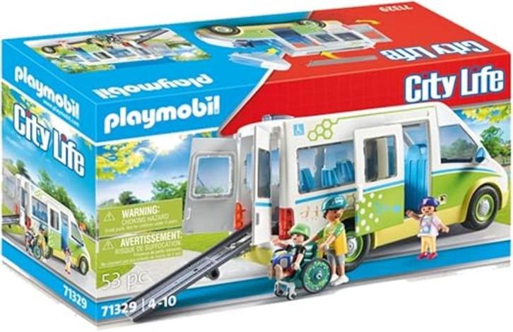 PLAYMOBIL  Grote schoolbus SNELLE GRATIS LEVERING, Kinderen en Baby's, Speelgoed | Playmobil, Nieuw, Complete set, Verzenden