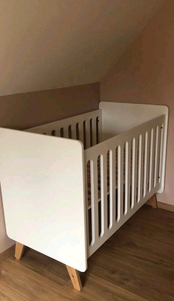 Lit bébé Périclès modulable, Kinderen en Baby's, Babywiegjes en Ledikanten, Zo goed als nieuw, Ledikant, Ophalen