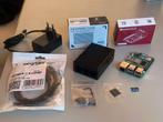 Raspberry Pi 5 8gb Starter Set - Case, HDMI, 64GB SD, Computers en Software, Ophalen of Verzenden, Zo goed als nieuw
