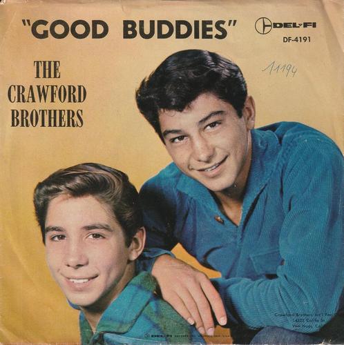 The Crawford Brothers - Good Buddies - %, Cd's en Dvd's, Vinyl Singles, Gebruikt, Single, Pop, 7 inch, Verzenden