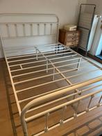 Wit metalen vintage bed 140x200cm NIEUW in verpakking, Huis en Inrichting, Ophalen, Wit, 200 cm