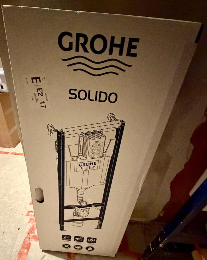 Wc inbouwreservoir Grohe Solido, Bricolage & Construction, Sanitaire, Neuf, Toilettes, Enlèvement