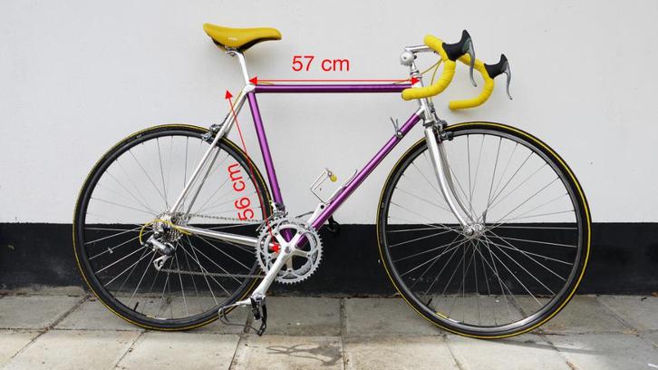 Vitus 979 80s gerestaureerd, Fietsen en Brommers, Fietsen | Racefietsen, Zo goed als nieuw, Heren, Overige merken, 10 tot 15 versnellingen