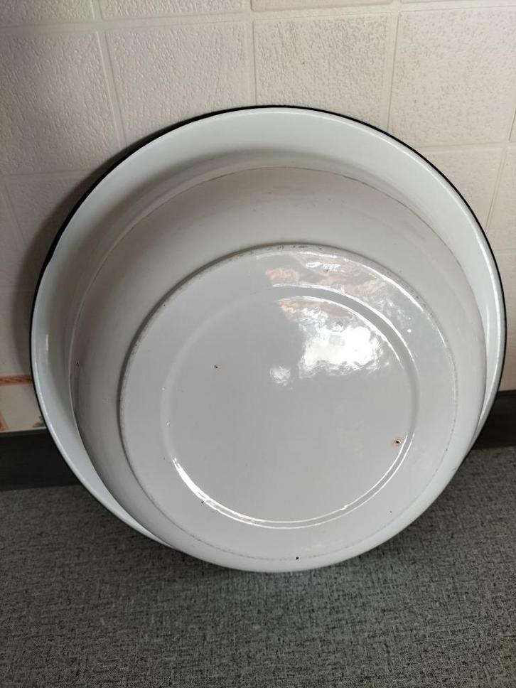 Ancienne bassine émaillée, bon état, Antiek en Kunst, Antiek | Keramiek en Aardewerk, Ophalen