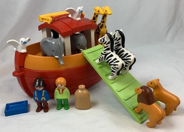 Playmobil 1 2 3 6765 Ark van Noach Compleet 123, Kinderen en Baby's, Speelgoed | Playmobil, Zo goed als nieuw, Verzenden